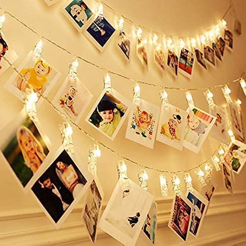 Beautiful Created 20 Photo Clip LED String Lights for Photo Hanging