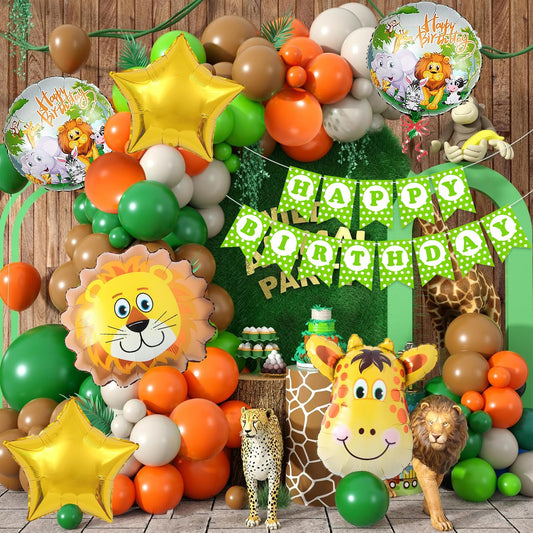 Ramzi Decoration Lion King Birthday Theme Set – 59 Pieces